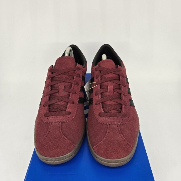 adidas Stadt Men\'s Suede Burgundy Shoes Size 9.5 New JQ9009 main image 6